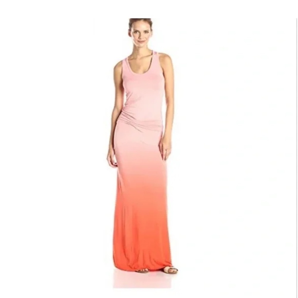 HAMPTONS Are Calling Cream Tan Ombré Maxi Dress XL